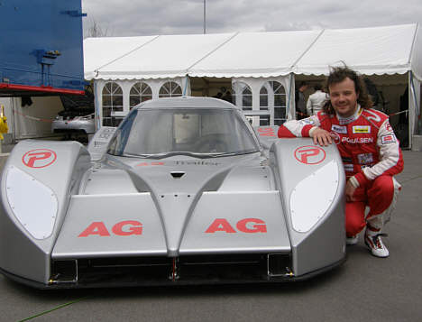 Kristian Poulsen er blandt de Sportscar Endurance Championship deltagere der skal køre i den dansk byggede Aquila SR1.